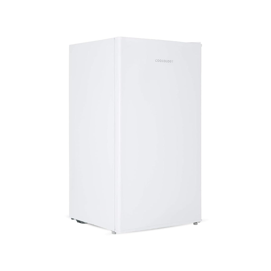 Freestanding Under Counter Fridge 93L Reversible Door Black