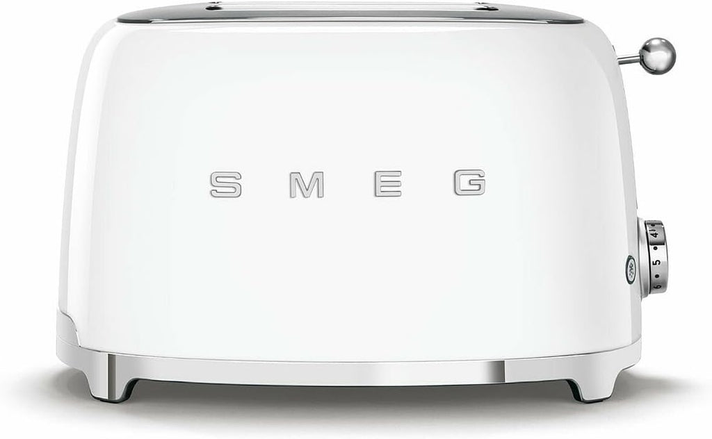 2-Slice Toaster 950W 6 Browning Levels Retro White