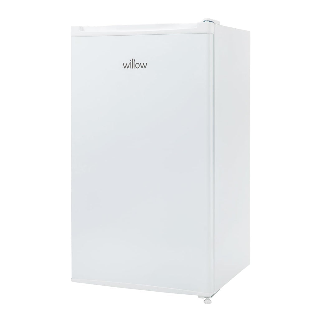 Under Counter Fridge 94L Adjustable Thermostat Reversible Door White