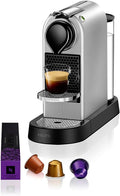 Automatic Pod Coffee Machine 1260W 1L Removable Tank Silver