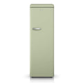 Tall Larder Fridge 337L 5 Shelves Frost Free Green