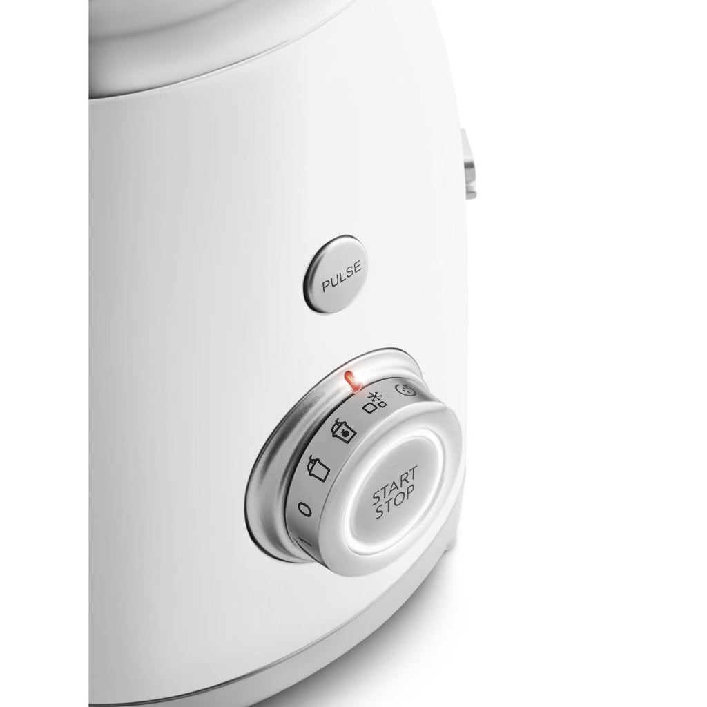 Retro Blender 1.5L 800W 4 Speed 3 Programs White