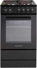 Freestanding Electric Cooker 62L 50cm Black
