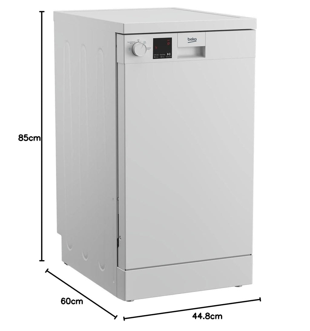 Freestanding Dishwasher 4 Place Settings 44.8cm White E Rated