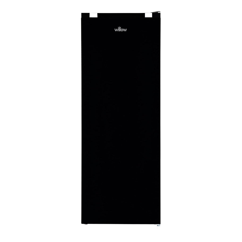 Freestanding Larder Fridge 241L 144Cm Reversible Door Mark-Proof Finish Black