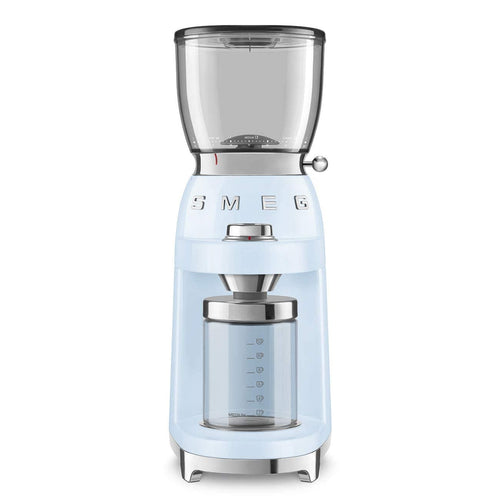 Coffee Grinder 150W 30 Grind Levels Conical Burr Pastel Blue