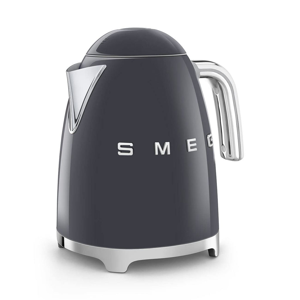 50's Style Jug Kettle 1.7L 3000W Soft Opening 360 Swivel Base Slate Grey
