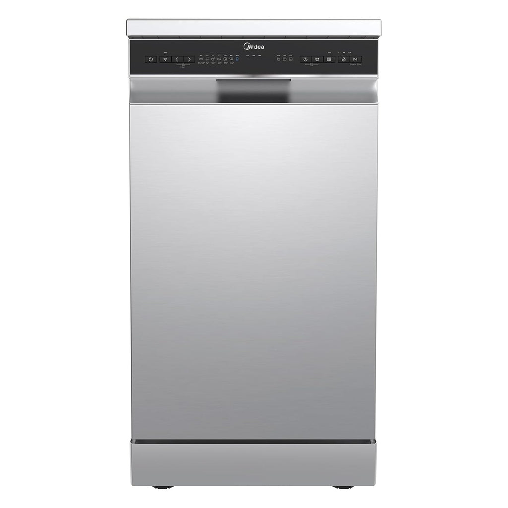 Freestanding Dishwasher 10 Place Settings 45cm Stainless Steel