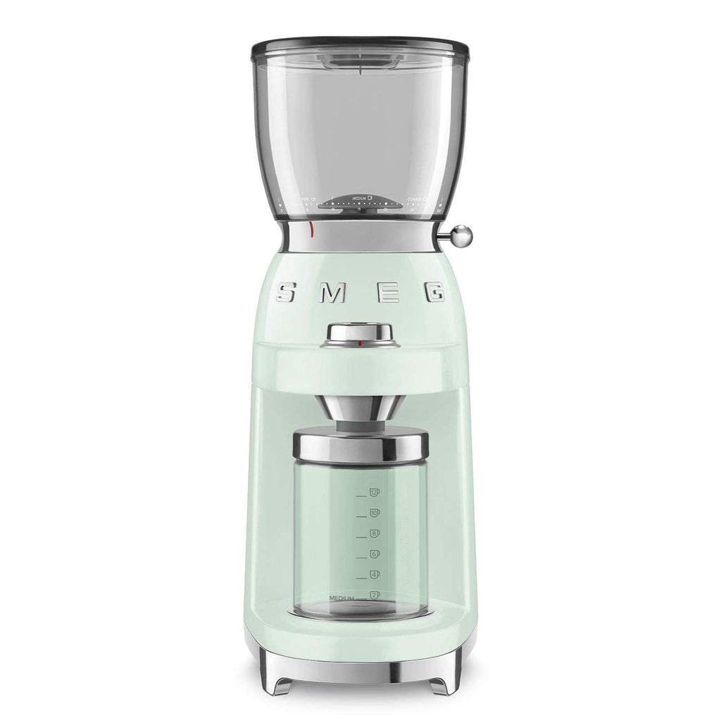 Coffee Grinder 150W 30 Grind Levels Conical Burr Pastel Blue