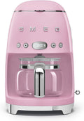 Drip Coffee Machine 1.4L 10 Cups Programmable Timer Pink