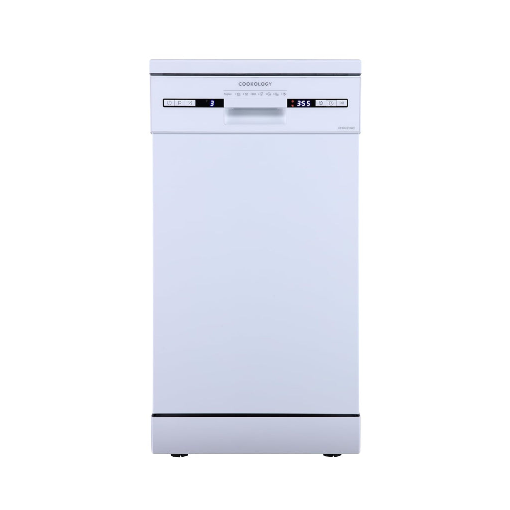 Freestanding Dishwasher 10 Place Settings 45cm White
