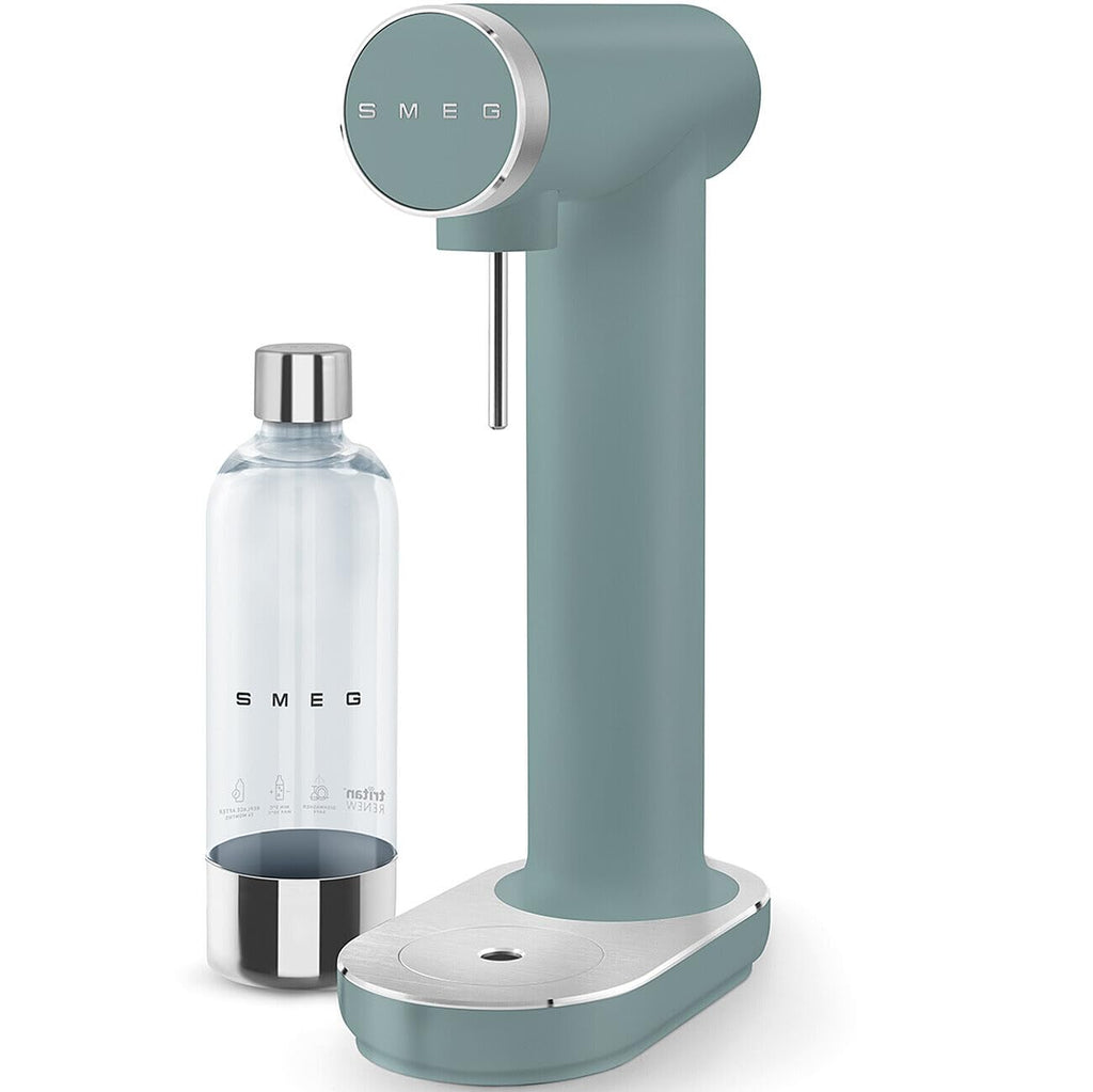 Soda Maker 800ml Non-Slip Feet Space Saving Design Emerald Green
