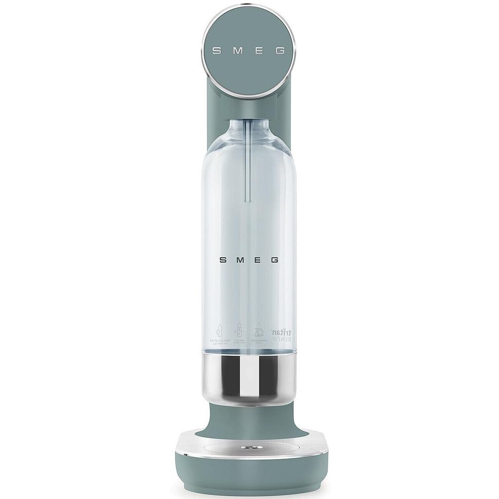 Soda Maker 800ml Non-Slip Feet Space Saving Design Emerald Green