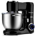 Stand Mixer 8L 6 Speeds Tilt-Head Stainless Steel Bowl Black