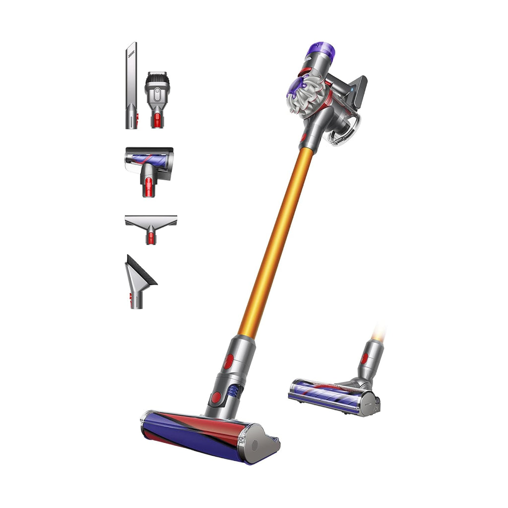 Cordless Stick Vacuum Cleaner 130 AW 40 Min Runtime Silver/Nickel
