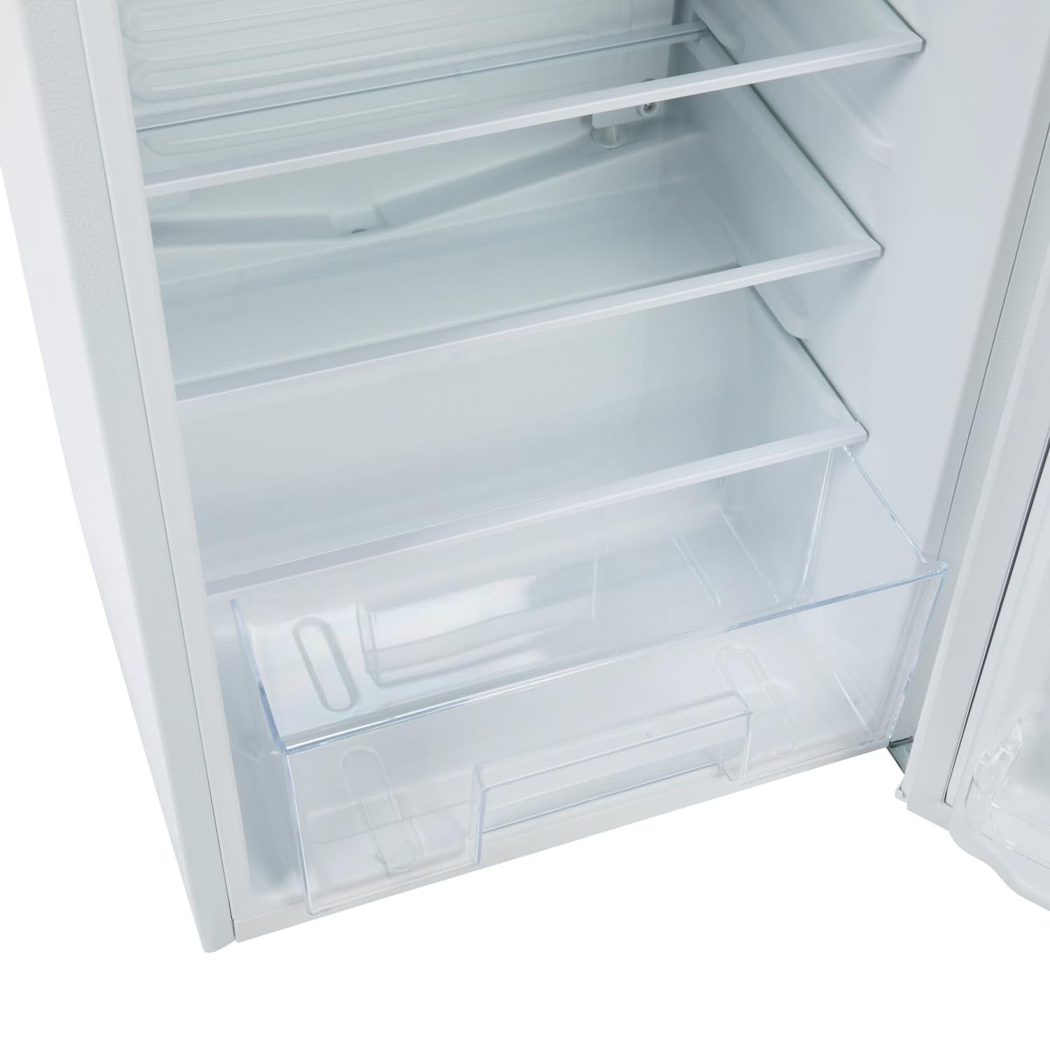Under Counter Fridge 94L Adjustable Thermostat Reversible Door White