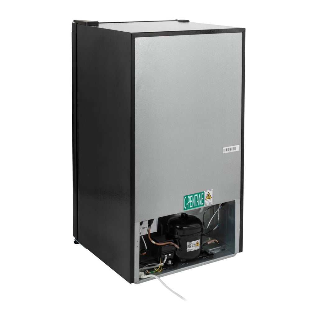 Undercounter Freezer 60L Freestanding With Reversible Door Black