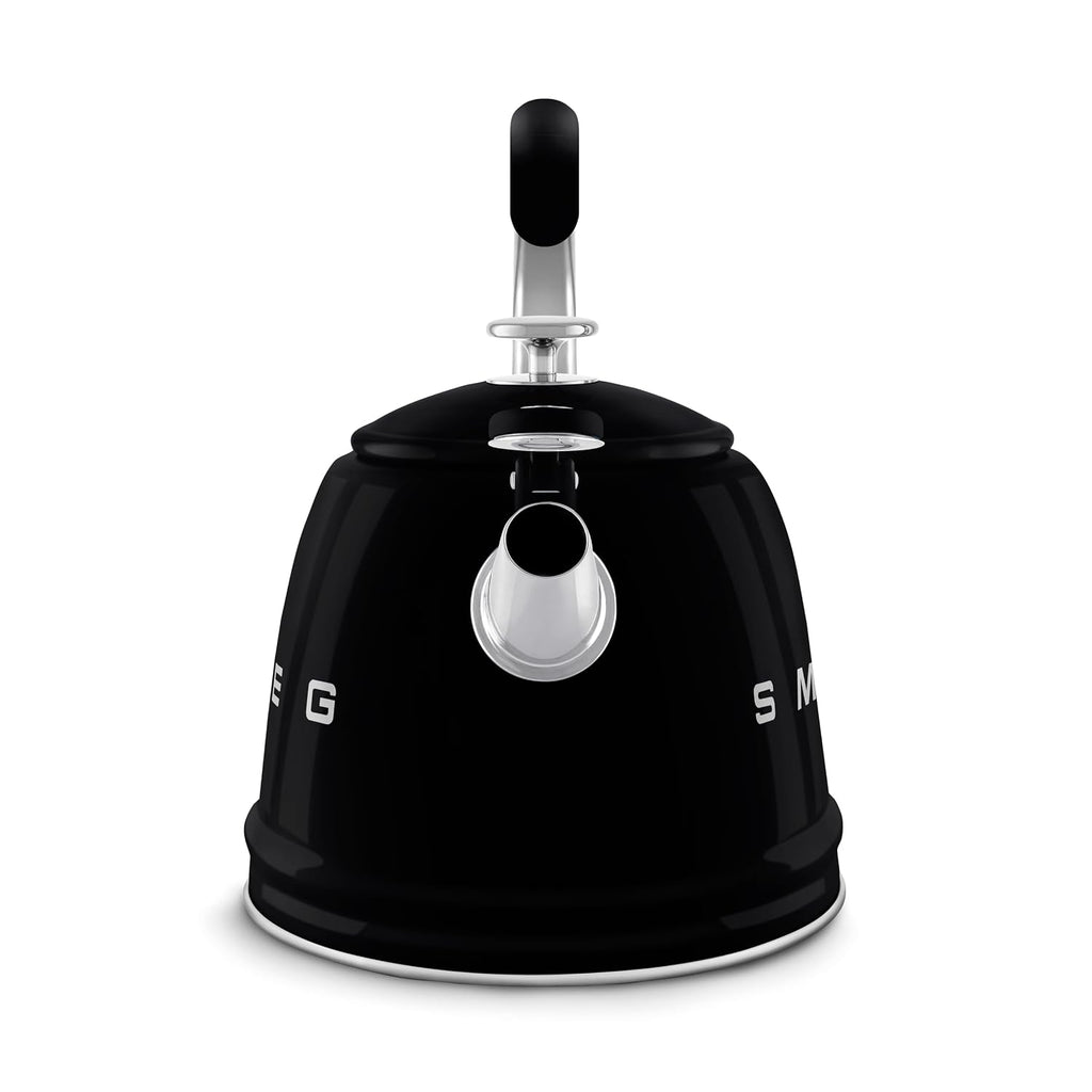 Whistling Kettle 2.3L Stainless Steel Silicone Handle Black