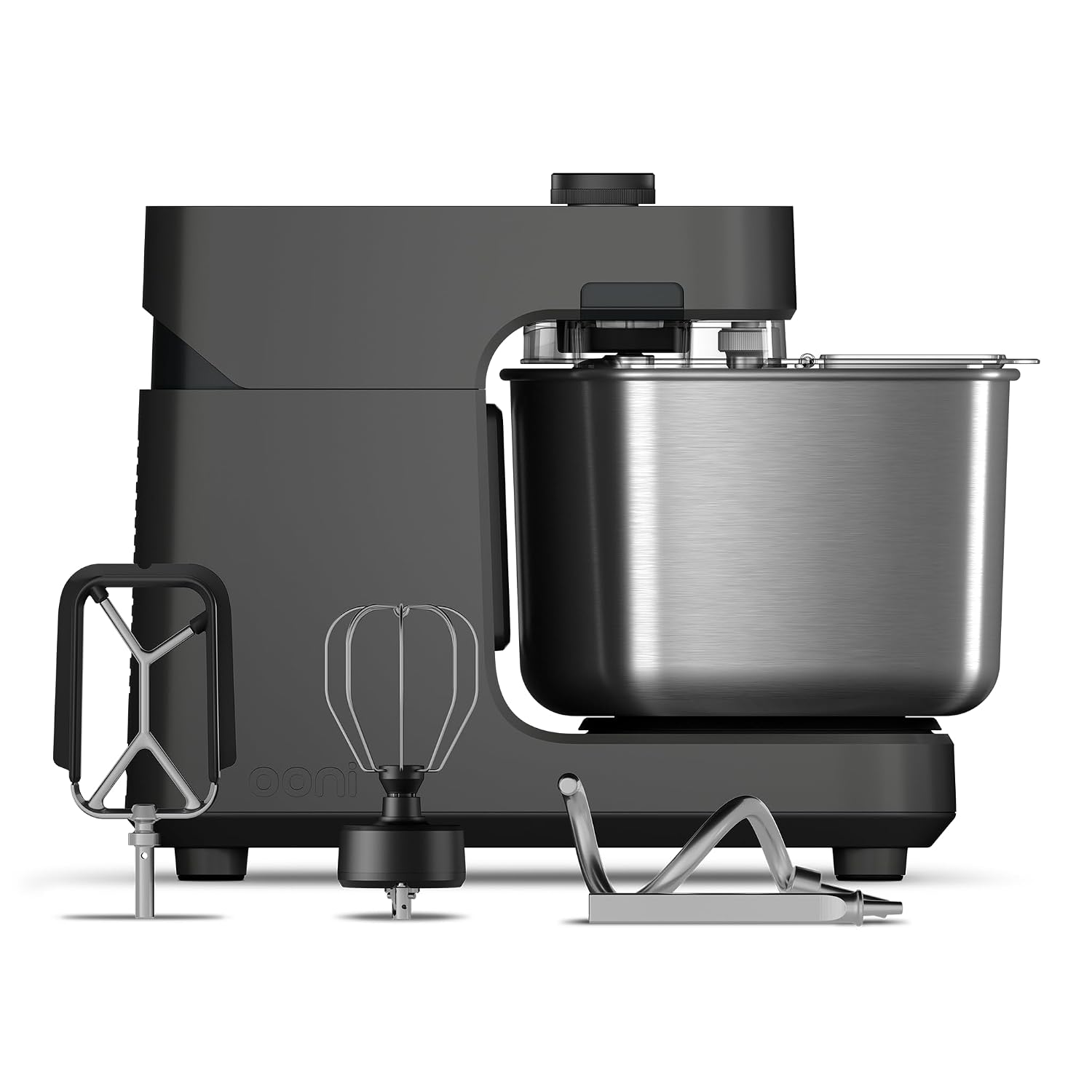 Spiral Mixer 7.3L 58 Speeds Dough Hook Beater Whisk Charcoal Grey