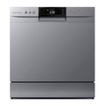 Table Top Dishwasher 8 Place Settings 7 Wash Cycles Silver