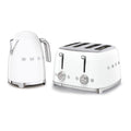 Retro Style Kettle And Toaster Set 1.7L 3000W 4-Slice 2000W White