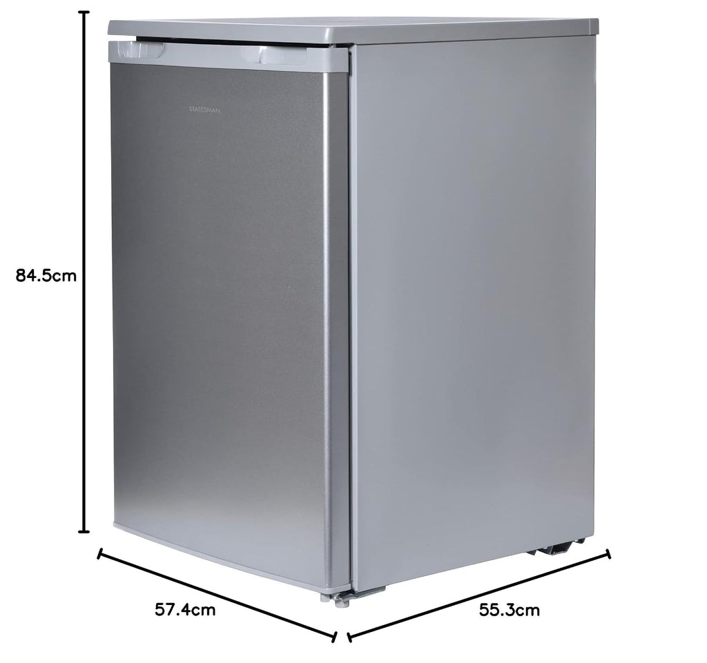 Under Counter Larder Fridge 133L 55cm Silver Reversible Door