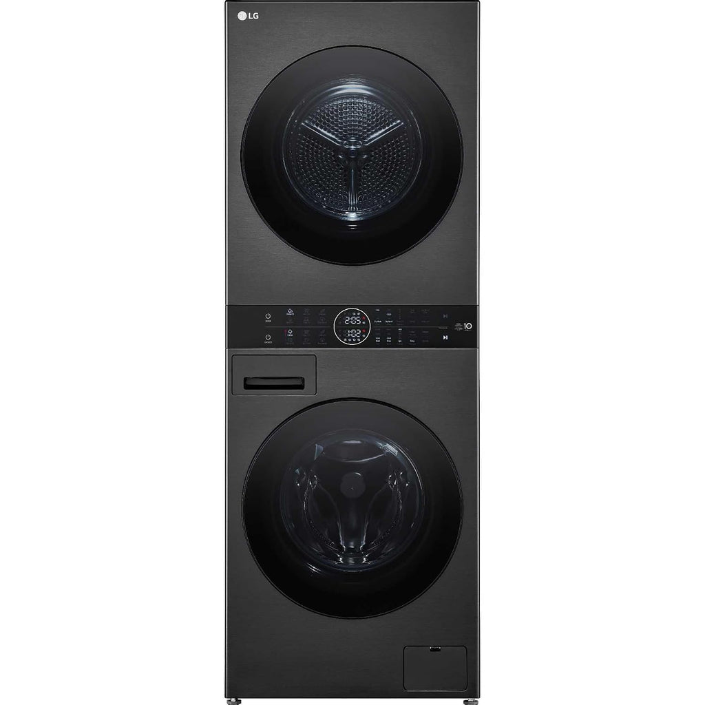 Washer Dryer Combo 12Kg Wash 10Kg Dry 1400Rpm Platinum Black