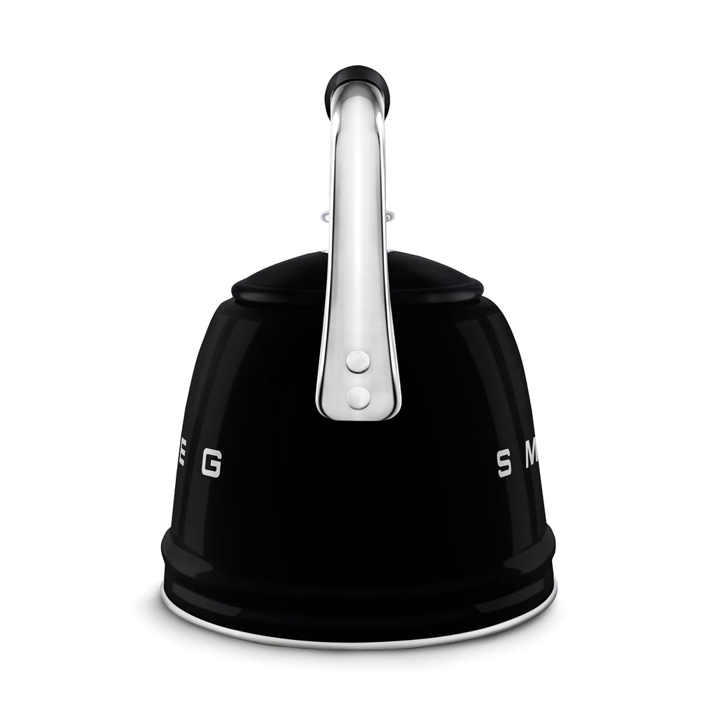 Whistling Kettle 2.3L Stainless Steel Silicone Handle Black