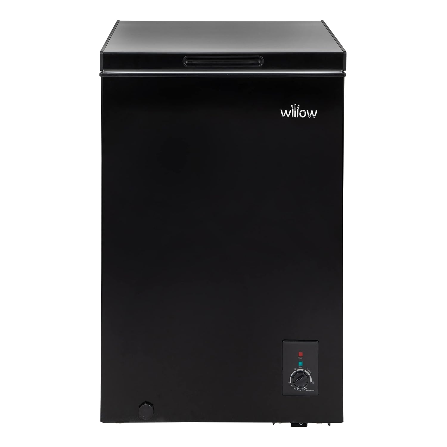 Chest Freezer 99L Removable Basket Adjustable Thermostat Black
