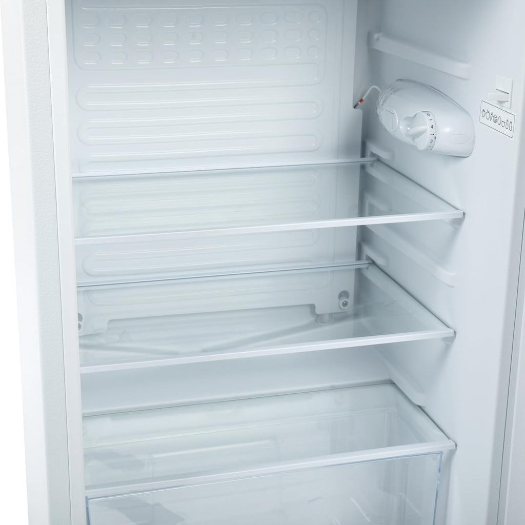 Under Counter Fridge 94L Adjustable Thermostat Reversible Door White