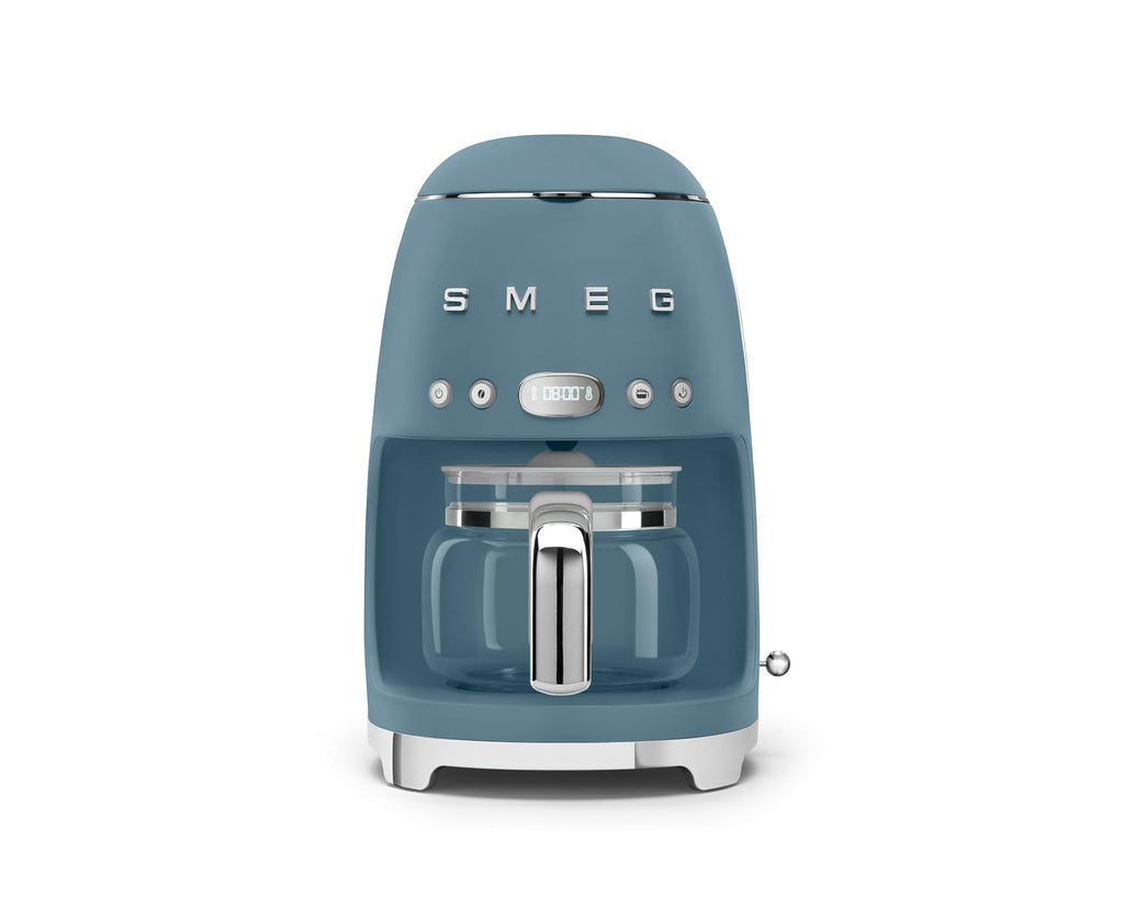 Retro 50s Style 1.4L Drip Coffee Machine Storm Blue
