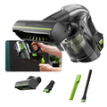 Cordless Handheld Vacuum Cleaner 22V 20-Minute Runtime Grey/Green/Black