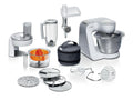 Stand Mixer 7 In 1 1000W 3.9L Bowl 7 Speeds White Silver
