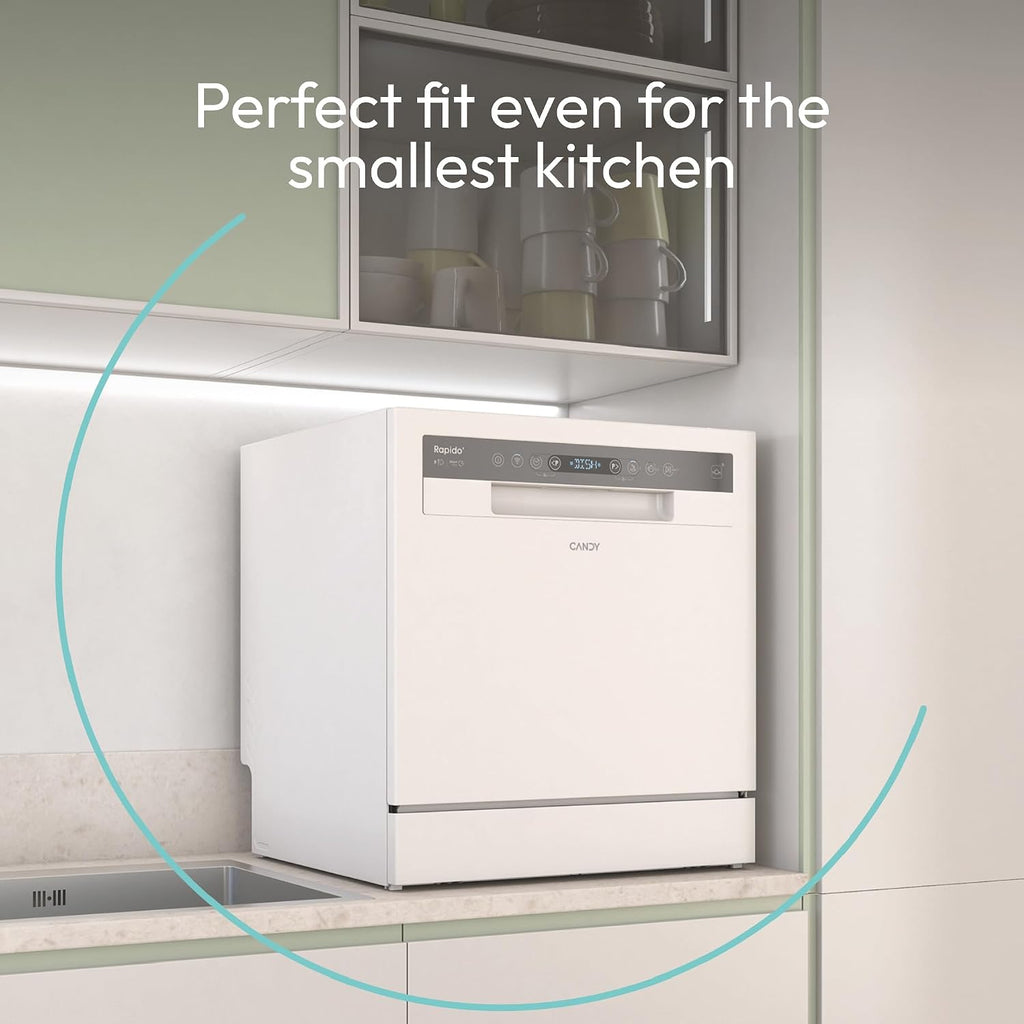 Table Top Dishwasher 6 Place Settings 35 Min Cycle White