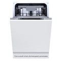 Built-In Dishwasher 10 Place Settings 7 Programs White 30 Min Quick Wash