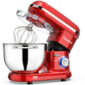 Stand Mixer 6.2L 1500W 6 Speed Red
