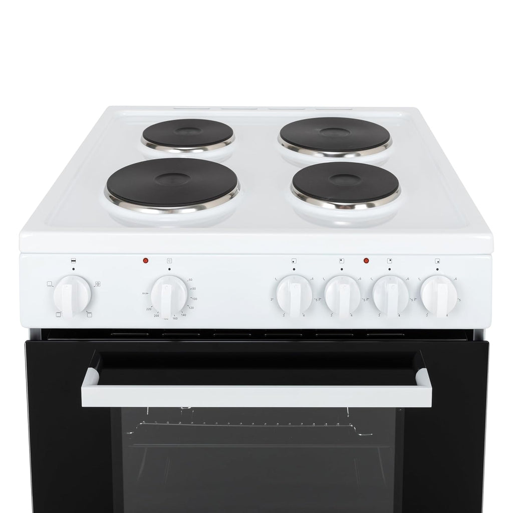 Freestanding Single Cavity Electric Cooker 68L 60cm White
