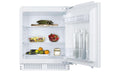 Integrated Undercounter Fridge 135L Adjustable Shelves LED Display White