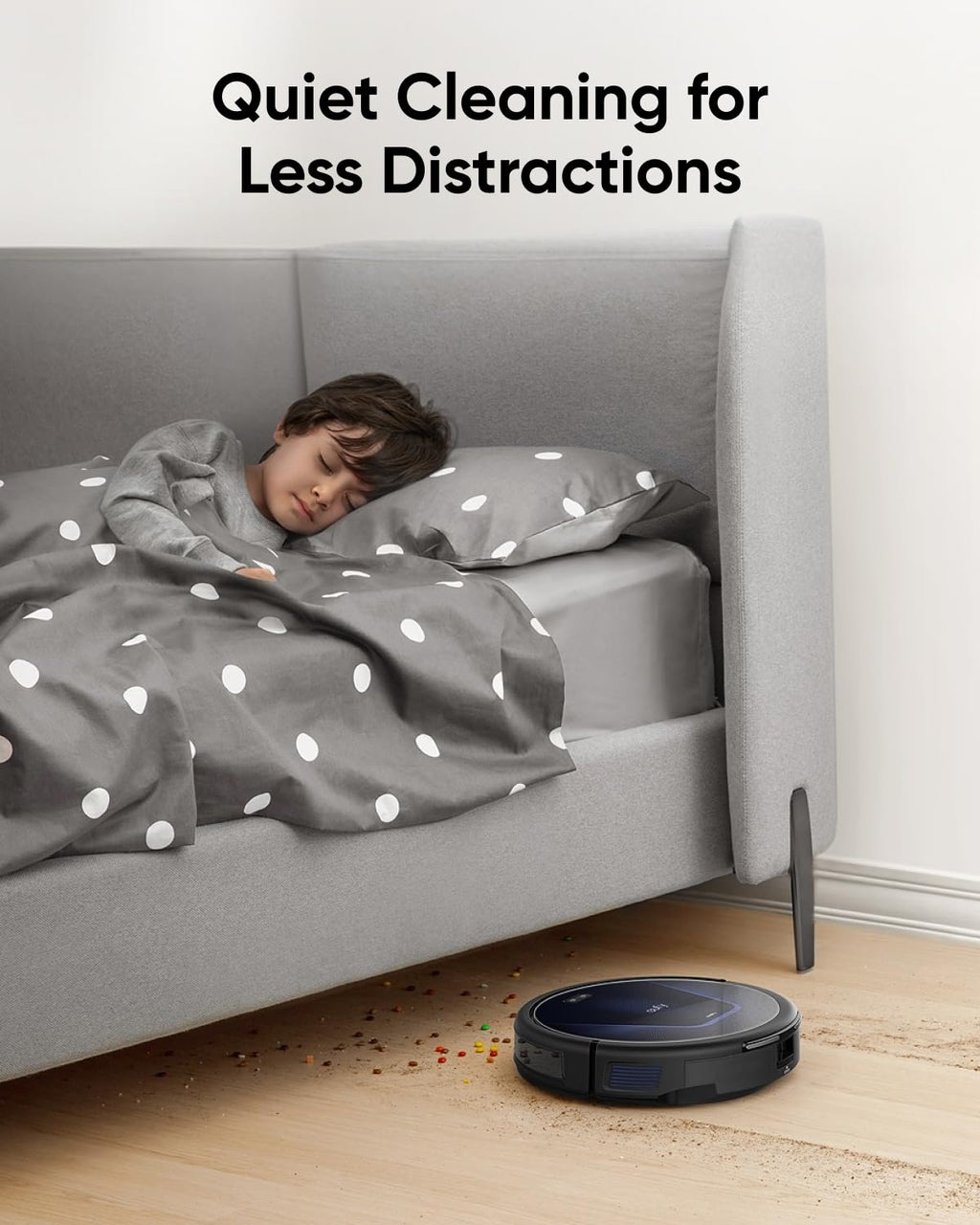 Robot Vacuum And Mop 4000Pa Suction 120 Min Black