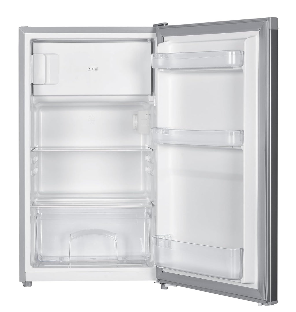 Undercounter Fridge 80L Reversible Door Silver