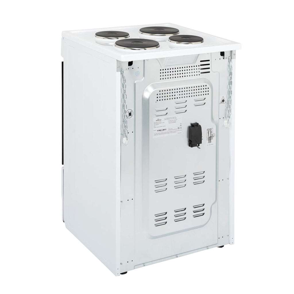 Freestanding Single Cavity Electric Cooker 68L 60cm White