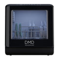 Mini Countertop Dishwasher 5L Touch Control LED Display 6 Programs Black