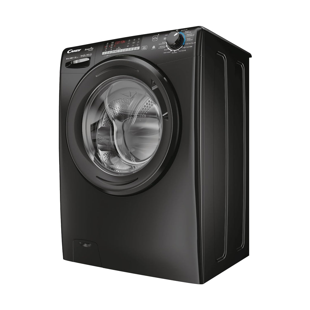 Freestanding Washer Dryer 8kg 5kg 1400RPM LED Display Black