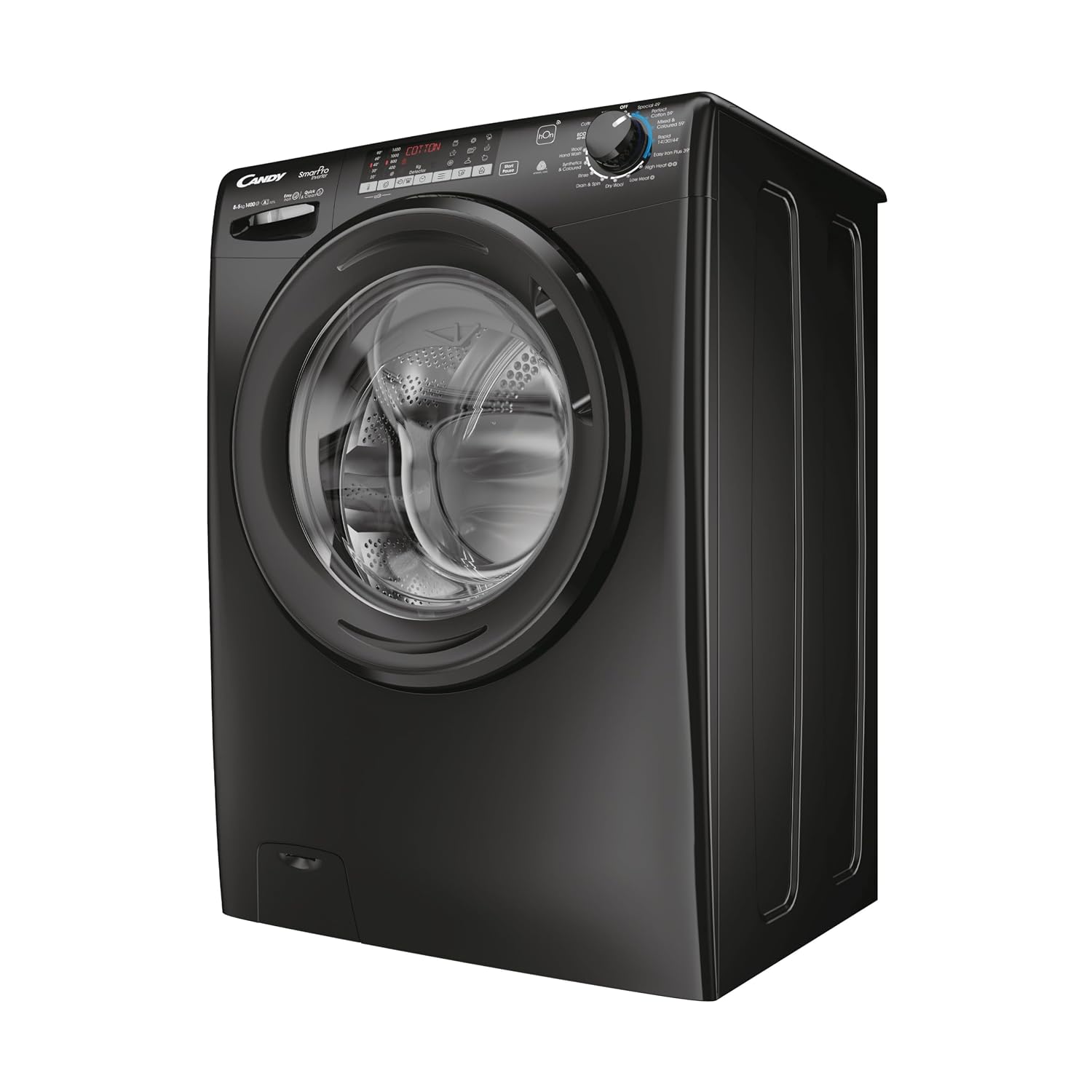 Freestanding Washer Dryer 8kg 5kg 1400RPM LED Display Black