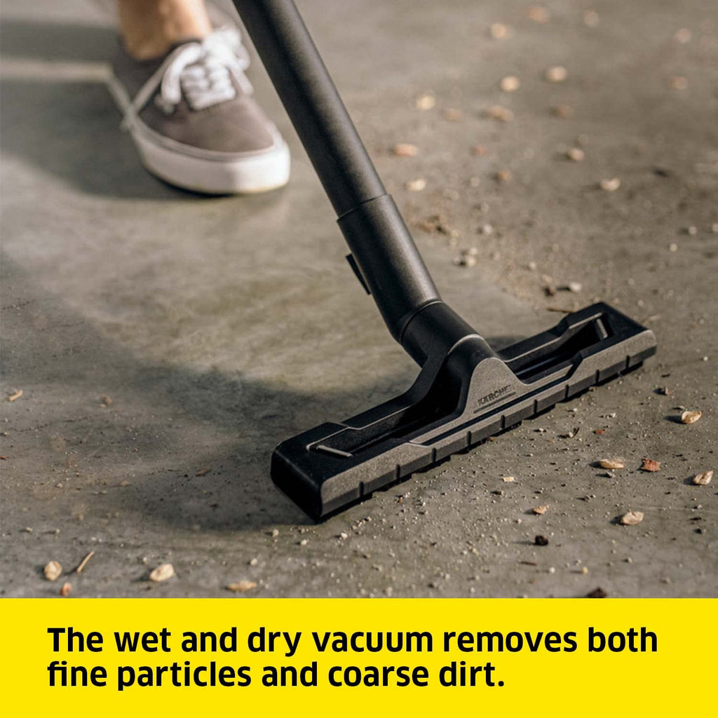 Wet And Dry Vacuum Cleaner 12L 1000W Blowing Function Yellow