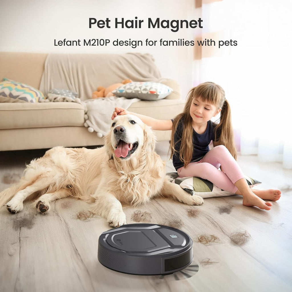 Robot Vacuum And Mop 5000Pa Carpet Boost 120 Min Black
