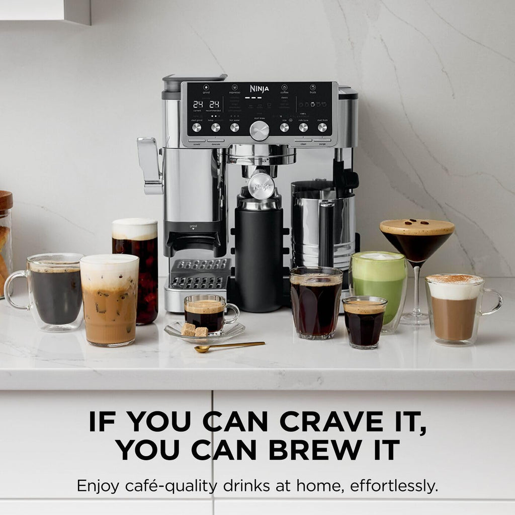3-In-1 Espresso Cold Brew Filter Coffee Machine 25 Grind Settings Silver