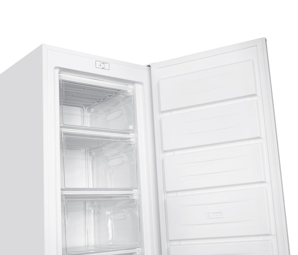 Upright Freezer 168L 5 Drawers Mechanical Control Freestanding White