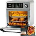Air Fryer Oven 15L 1700W 10-in-1 Digital Knob Silver