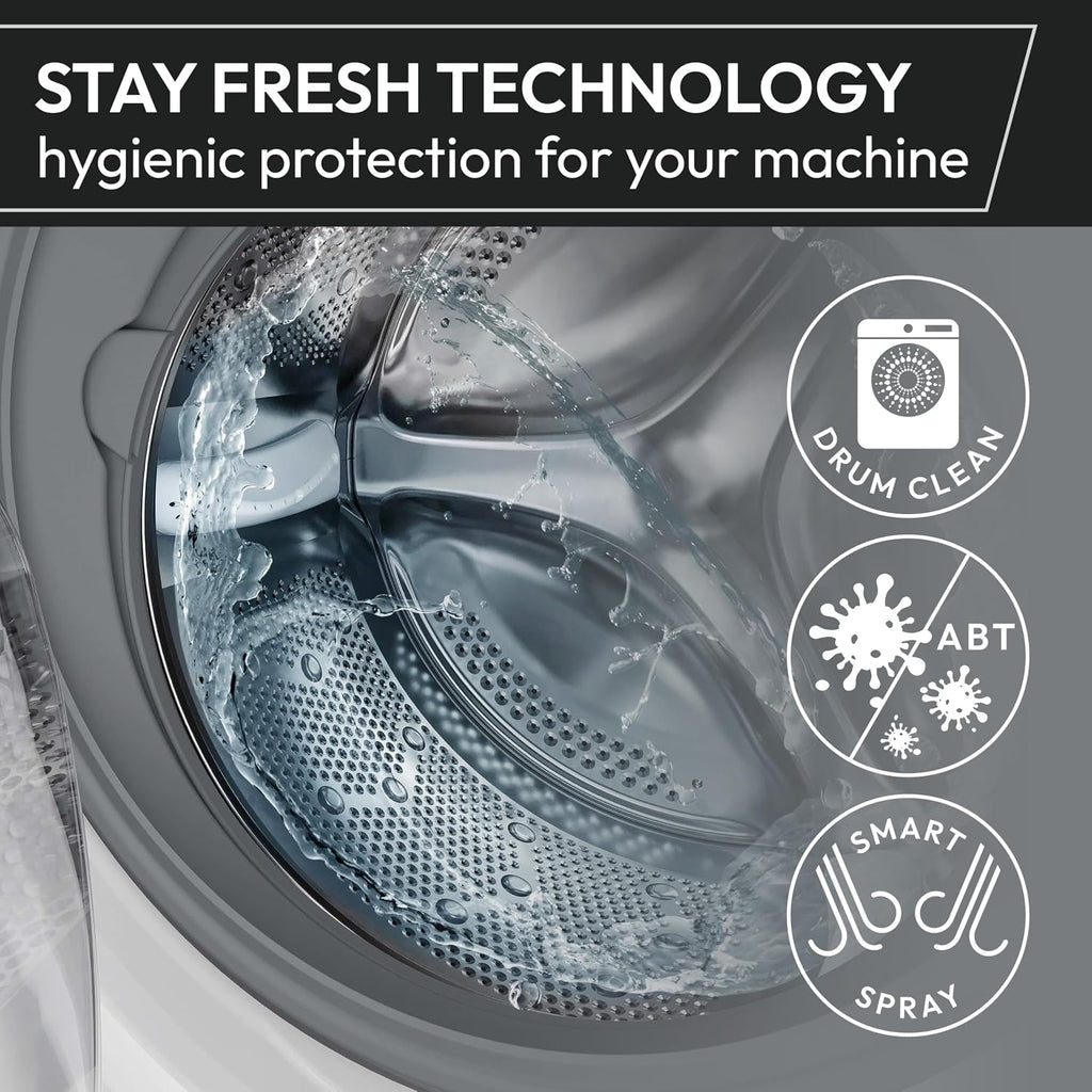 Freestanding Washer Dryer 8/5kg 1400rpm 16 Programmes WiFi Graphite
